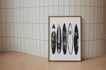 Cuadro Decorativo Playa, Surf, Tablas