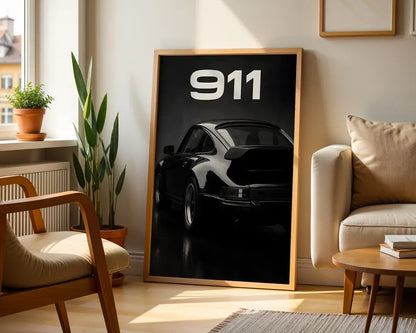 Cuadro Decorativo Póster Porsche, 911. Autos