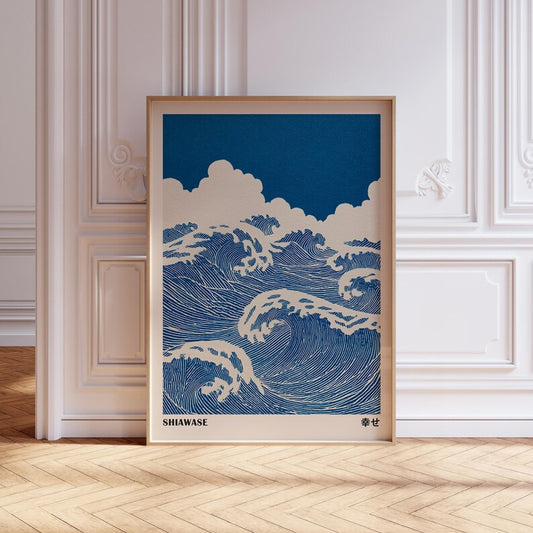 Cuadro Decorativo Abstracto, Japandi, Decoración Japonesa III