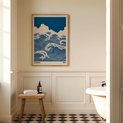 Cuadro Decorativo Abstracto, Japandi, Decoración Japonesa III