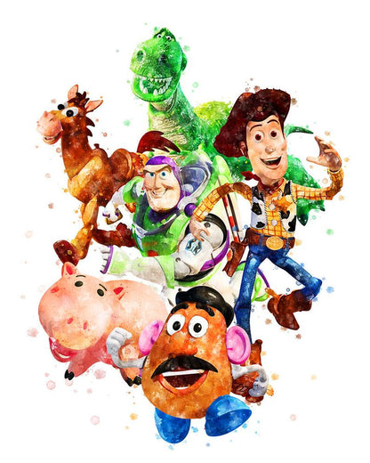 Cuadro Decorativo Infantil Toy Story.